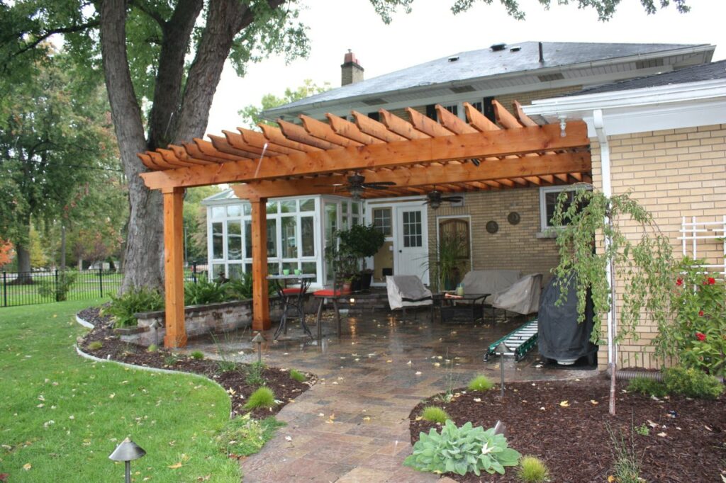 A Signature Decks and Construction Pergola Construction